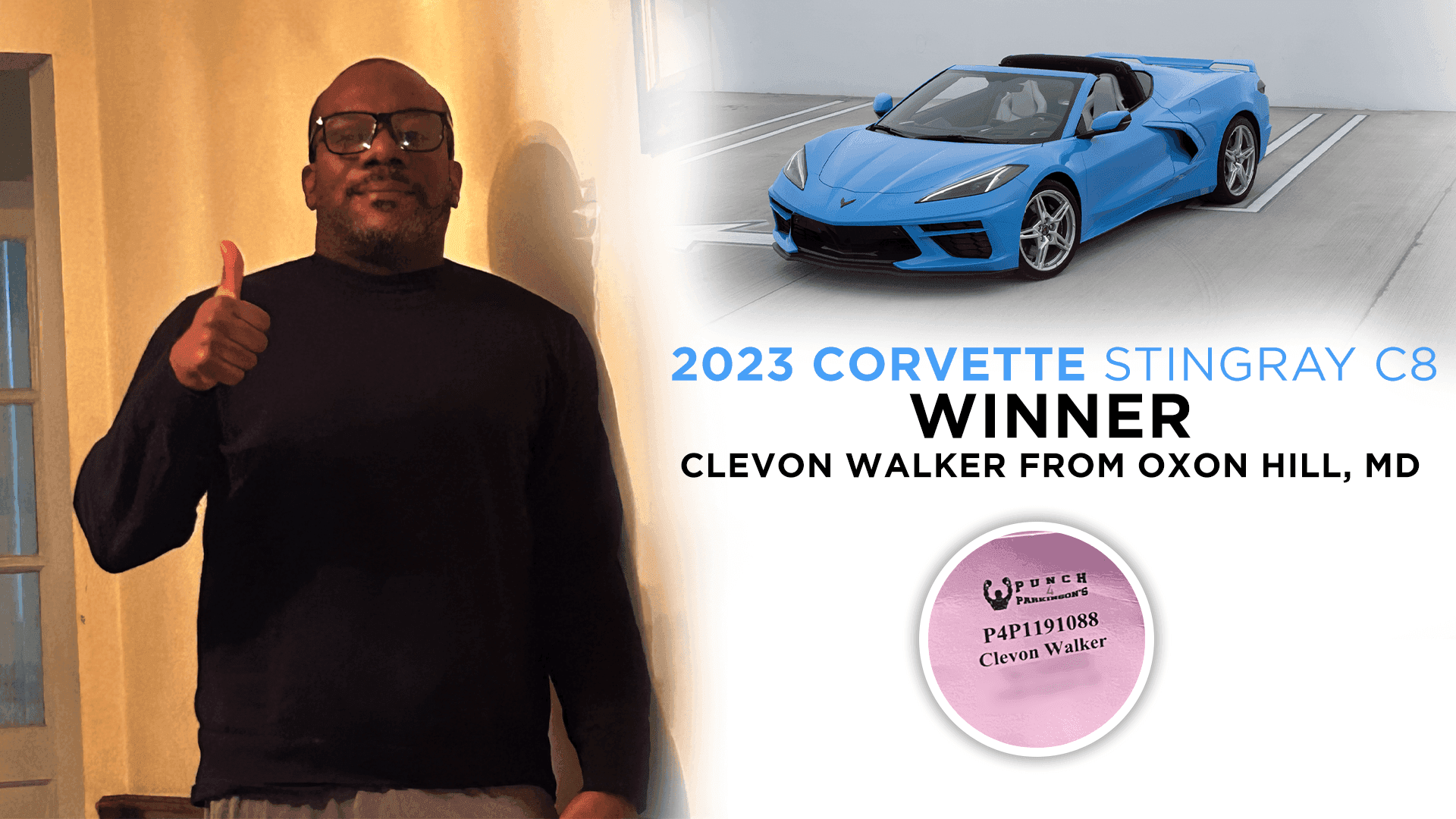 Clevon Walker Winner